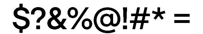 Saans TRIAL Medium Instance Font OTHER CHARS