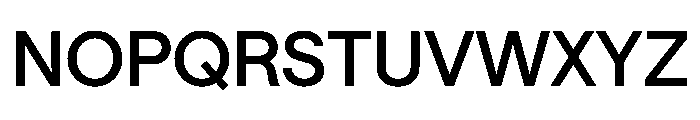 Saans TRIAL Medium Instance Font UPPERCASE