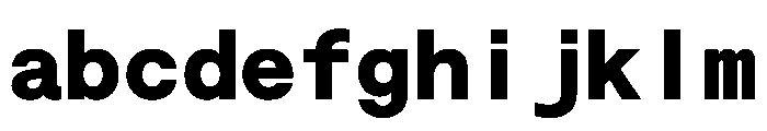Saans TRIAL MonoHeavy Instance FONT