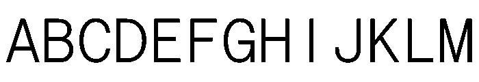 Saans TRIAL MonoLight Instance Font UPPERCASE