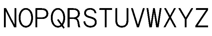 Saans TRIAL MonoLight Instance Font UPPERCASE