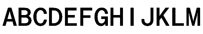 Saans TRIAL MonoMedium Instance Font UPPERCASE
