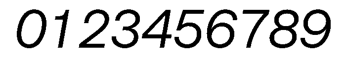 Saans TRIAL MonoRegularItalic Instance Font OTHER CHARS