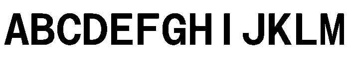 Saans TRIAL MonoSemiBold Instance Font UPPERCASE