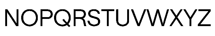 Saans TRIAL Regular Instance Font UPPERCASE