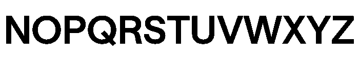 Saans TRIAL SemiBold Instance Font UPPERCASE