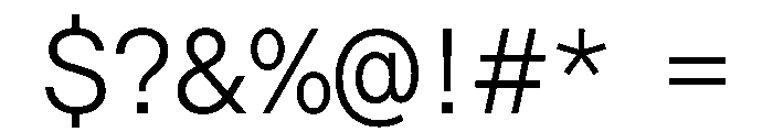 Saans TRIAL SemiMonoLight Instance Font OTHER CHARS