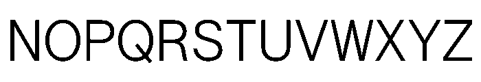 Saans TRIAL SemiMonoLight Instance Font UPPERCASE