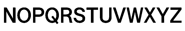Saans TRIAL SemiMonoMedium Instance Font UPPERCASE