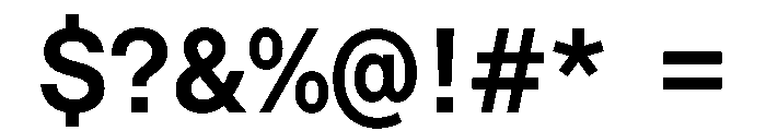 Saans TRIAL SemiMonoSemiBold Instance Font OTHER CHARS