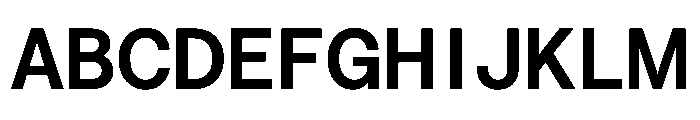 Saans TRIAL SemiMonoSemiBold Instance Font UPPERCASE