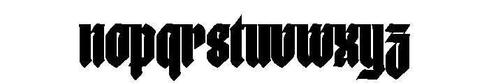 SabonetaV01N Black Instance Font LOWERCASE