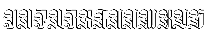 SabonetaV01N Light Instance Font UPPERCASE