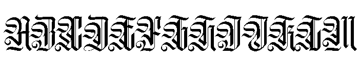 SabonetaV01N Medium Instance Font UPPERCASE