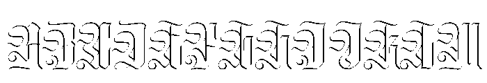 SabonetaV01N Thin Instance Font UPPERCASE