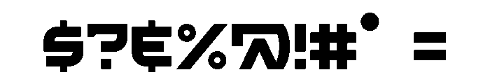 SaculRegular Font OTHER CHARS