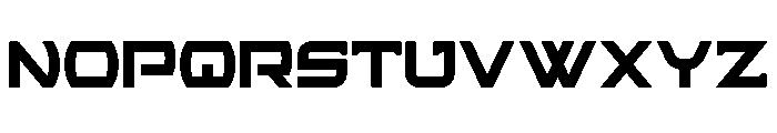 SaculRegular Font UPPERCASE