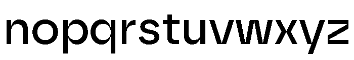 Safiro Medium Font LOWERCASE