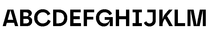 Safiro SemiBold Font UPPERCASE