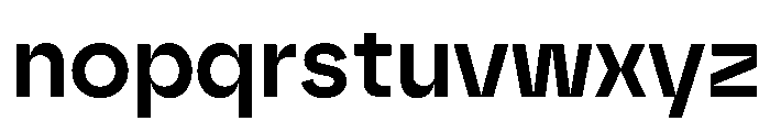 Safiro SemiBold Font LOWERCASE