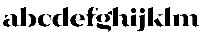 SahliaStencil Bold FONT