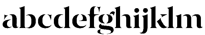 SahliaStencil Smbold Instance FONT
