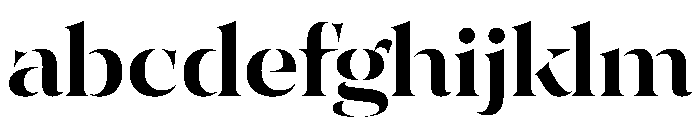 SahliaStencil Smbold FONT