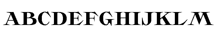 Sakral Black Font UPPERCASE
