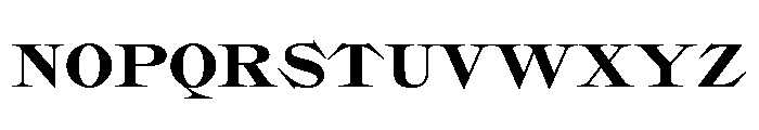 Sakral Black Font UPPERCASE