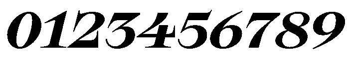 Sakral BlackItalic Font OTHER CHARS