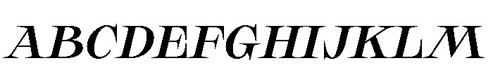 Sakral BoldItalic Font UPPERCASE