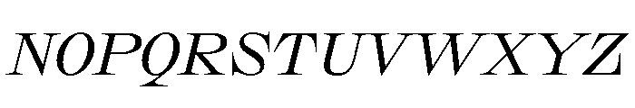 Sakral Italic Font UPPERCASE