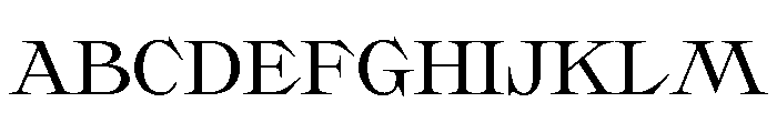 Sakral Regular Font UPPERCASE