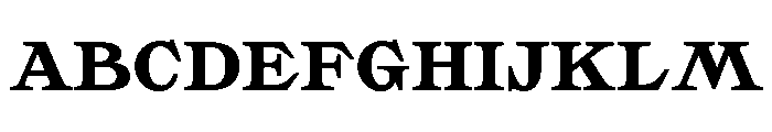 SakralText Black Font UPPERCASE