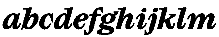 SakralText BlackItalic FONT