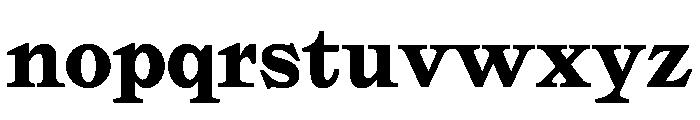 SakralText Black Font LOWERCASE