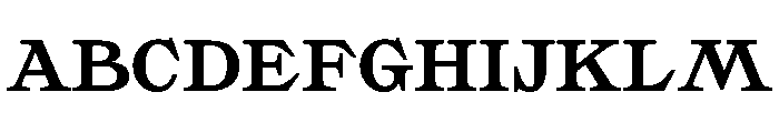 SakralText Bold Font UPPERCASE