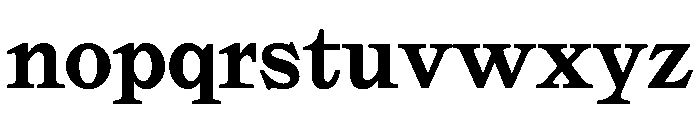 SakralText Bold Font LOWERCASE