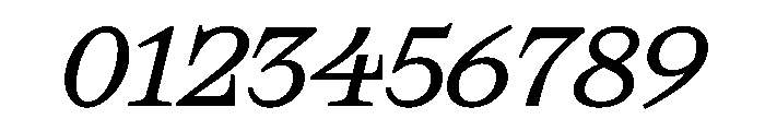 SakralText Italic Font OTHER CHARS
