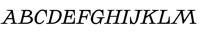SakralText Italic Font UPPERCASE
