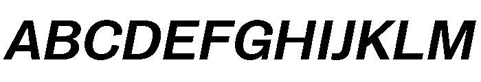 Salmanazar MediumItalic Font UPPERCASE