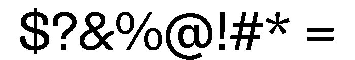 Salmanazar Regular Font OTHER CHARS