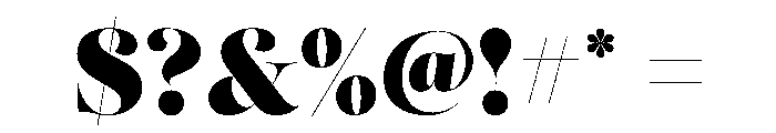 SalomeDeco Regular Font OTHER CHARS
