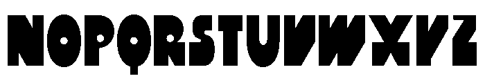 Salsa BT Regular Font UPPERCASE