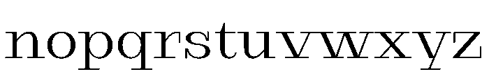 Samzara Regular Font LOWERCASE