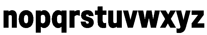 Sancy Extrabold Font LOWERCASE