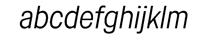 Sancy LightItalic FONT