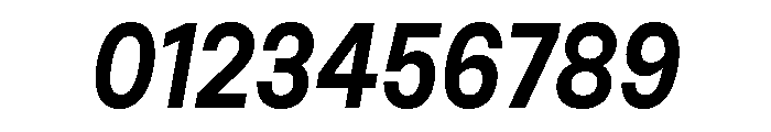 Sancy MediumItalic Font OTHER CHARS