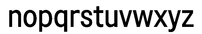 Sancy Regular Font LOWERCASE