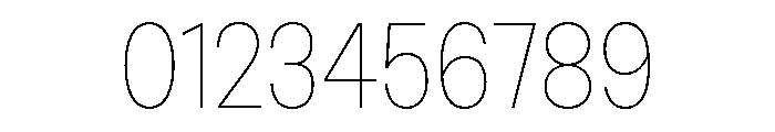 Sancy Thin Font OTHER CHARS